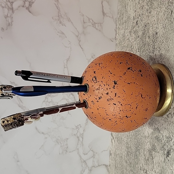 MCM Bulletin Ball Cork Pen & Pencil holder - Picture 2 of 7